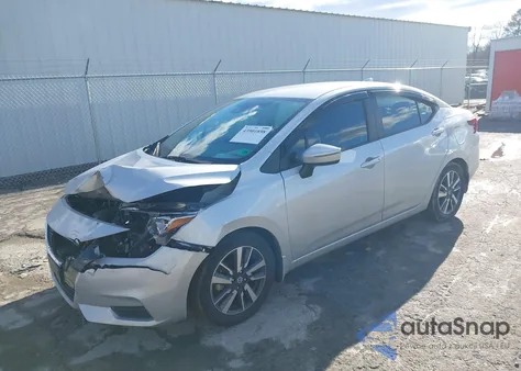 2021 Nissan Versa Sv Xtronic Cvt из США, поврежденный, VIN 3N1CN8EV2ML916918